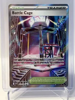 Battle Cage 116/094 Ultra Rare Full Art (FA) - Pokemon TCG Phantasmal Flames NM - Image 1