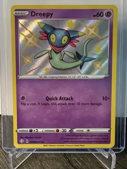 Pokemon TCG Dreepy SV060/SV122 Shining Fates Baby Shiny Rare Card - Image 1