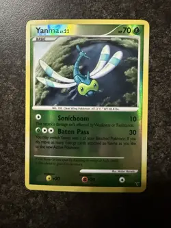 Pokemon Yanma Shiny Reverse Holo Card SH9 Supreme Victors - Image 1