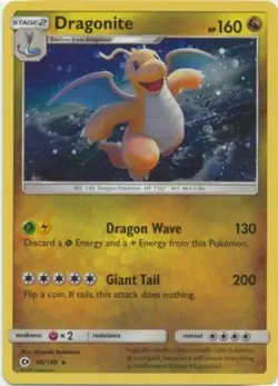NM-Mint Dragonite - 96/149 - Cosmos Holo Pokemon Pokemon Promos - Image 1