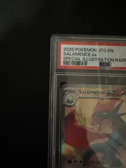 Pokemon TCG Salamence EX 187/159 SIR Journey Together PSA 9 - Image 3