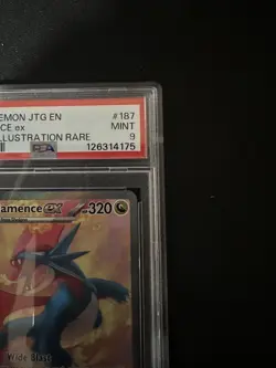 Pokemon TCG Salamence EX 187/159 SIR Journey Together PSA 9 - Image 4
