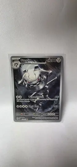 Pokemon TCG Steelix 150/132 Illustration Rare Mega Evolutions - Image 1