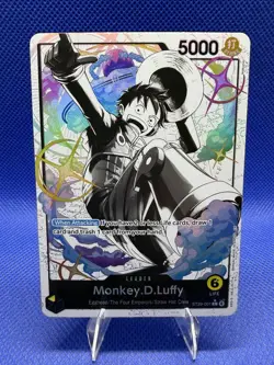 Monkey.D.Luffy Parallel Art ST29-001 Leader card Egghead - OPTCG - Image 1