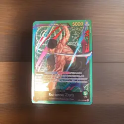 One Piece Roronoa Zoro OP12-020 (Zoro Deck) Learn Together Deck Set Holo Foil - Image 1