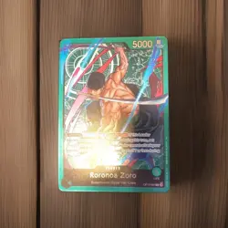 One Piece Roronoa Zoro OP12-020 (Zoro Deck) Learn Together Deck Set Holo Foil - Image 3
