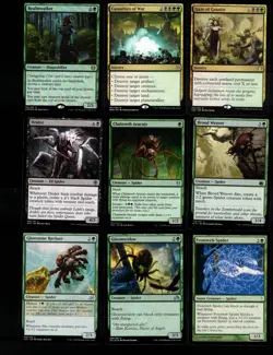 Spider Web-Shelob-100 Card Magic the Gathering Commander Deck-Rare-Mythic-MTG - Image 2