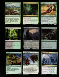 Spider Web-Shelob-100 Card Magic the Gathering Commander Deck-Rare-Mythic-MTG - Image 4