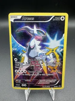 Pokemon TCG Arceus XY116 Black Star Promo Full Art Holo Card 2016 HP/DMG - Image 1