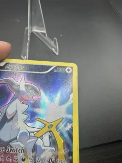 Pokemon TCG Arceus XY116 Black Star Promo Full Art Holo Card 2016 HP/DMG - Image 3