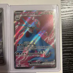Pokemon Card Lot 5 Salamence Clobbopus Steelix Wigglytuff Mega Scrafty NM - Image 5