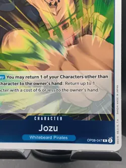 Jozu OP08-047 - Two Legends - One Piece Card Game OP TCG ENG - Image 4
