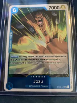 Jozu OP08-047 - Two Legends - One Piece Card Game OP TCG ENG - Image 1