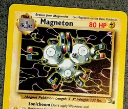 Magneton 26/62 - Fossil - Non Holo Rare - Pokemon Card NM/M Vintage WOTC - Image 3