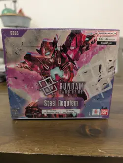 Gundam Card Game Booster Box Steel Requiem GD03 English - Image 1