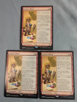 3 COPIES Artist's Talent Bloomburrow Regular NM x3 - Image 1