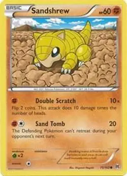 Sandshrew Common XY - BREAKthrough 75/162 NM English Pokemon Card - Image 1