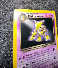 Pokemon TCG Dark Alakazam 18/82 Team Rocket Regular NM/LP - Image 3