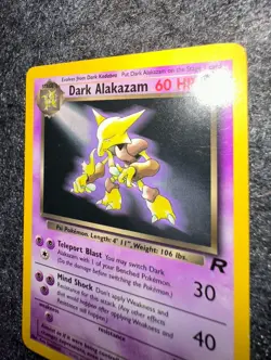 Pokemon TCG Dark Alakazam 18/82 Team Rocket Regular NM/LP - Image 4