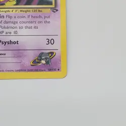 Sabrina's Kadabra 58/132 LP Unlimited Gym Challenge 2000 Pokemon TCG - Image 4