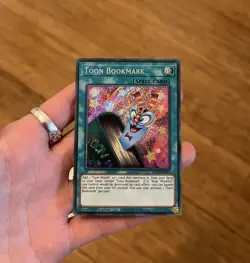 Toon Bookmark - BLCR-EN067 - Secret Rare - 1st Edition - Yu-Gi-Oh NM+ - Image 1