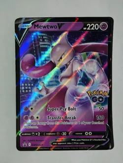Mewtwo V SWSH223 SWSH: Sword & Shield Promo Cards Holo - Image 2