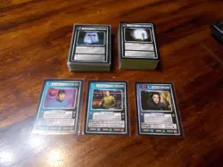 Decipher Star Trek CCG The Trouble with Tribbles Set 140 Cards NO UR McCoy - Image 1