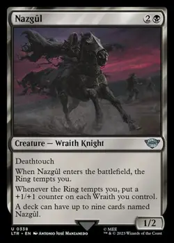 1x Nazgul (#338) - Foil LP Eng MTG - LOTR: Tales of Middle Earth - Image 1