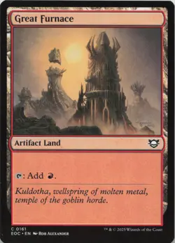 Great Furnace C Commander: Edge of Eternities 161 NM MTG - Image 1