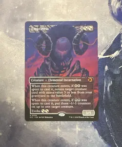 Mtg - Emptiness (0294) Lorwyn Eclipsed- Borderless Mythic- NM - Image 1