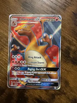 Charizard GX - SM60 - Full Alt Art Promo Rare - Pokemon Card - LP - Image 1