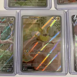 Pokemon Card Lot 5 English IR Meowth Yamper Orbeetle Caterpie - Image 3