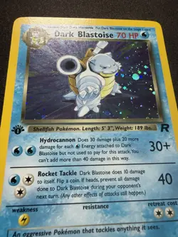 Pokemon TCG Dark Blastoise #3 1st Edition Team Rocket Holo Rare - LP++ - Image 4