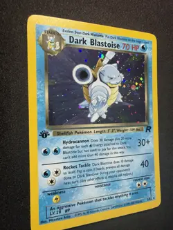 Pokemon TCG Dark Blastoise #3 1st Edition Team Rocket Holo Rare - LP++ - Image 5