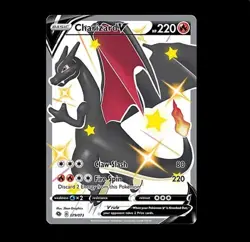 Pokemon TCG Charizard V Champions Path 079/073 Holo Secret Rare - Image 1