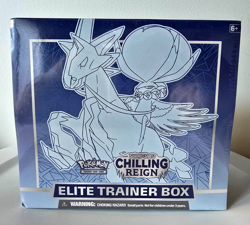 Pokemon TCG Chilling Reign Elite Trainer Box ETB Calyrex Shadow Rider NEW SEALED - Image 1