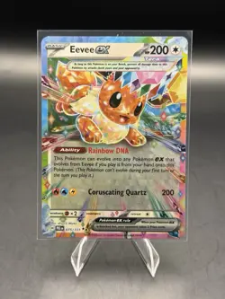 Eevee EX 75/131 Prismatic Evolutions Double Rare Holo Pokemon TCG (NM) - Image 1