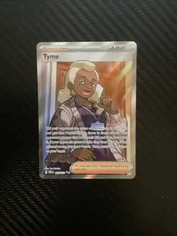 Pokemon TCG: Tyme 143/131 - Prismatic Evolutions - Ultra Rare Full Art Holo - NM - Image 1