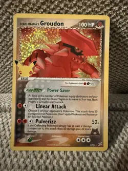 Team Magma's Groudon 9/95, Celebrations, Pokemon, NM - Image 1