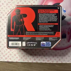 Pokemon TCG Team Rocket Mewtwo Ex Tin New Sealed - Image 2