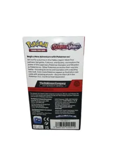 Pokemon TCG Scarlet and Violet Base Set Half Booster Box, 18 Boosters, Unsealed - Image 2