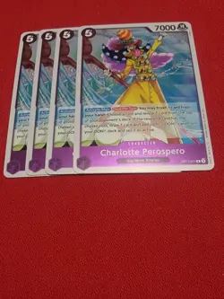 Charlotte Perospero Playset - OP11-071 x4 - A Fist of Divine Speed - One Piece - Image 1