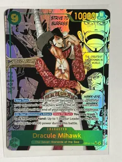 Dracule Mihawk OP14 Manga (English) Pack Fresh One Piece TCG - Image 1