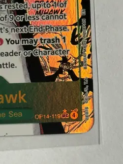 Dracule Mihawk OP14 Manga (English) Pack Fresh One Piece TCG - Image 4