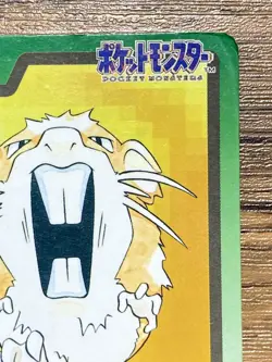 Pokemon Carddass Card Raticate File No.20 Bandai Pocket Monsters 1997 - Image 4