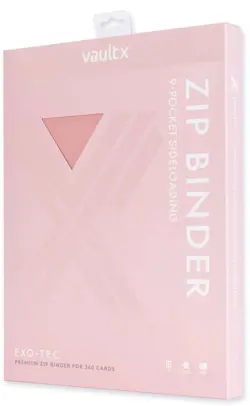 Vault X 9 Pocket Trading Card Zip Binder, 360 Cards, Premium 20 Pages New - Image 4