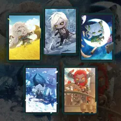 MAGIC MTG - SECRET LAIR - LI'L WALKERS - MTG Arena Redemption SLEEVES - Image 1