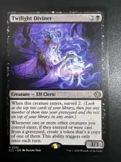 MtG Lorwyn Eclipsed Twilight Diviner Regular Near Mint - Image 1