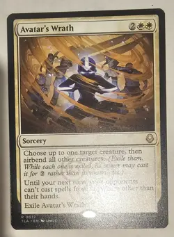Avatar's Wrath MTG Avatar: The Last Airbender Regular NM Rare - Image 1