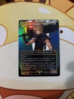 Cloud, Ex-SOLDIER (Borderless) Commander: Final Fantasy Foil - Image 1